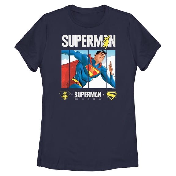 Womens Superman Fast Hero T Shirt