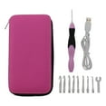 thumbnail image 2 of 9 Sizes Lighted Crochet Hooks Set - Light Up Crochet Hooks, Rechargeable Crochet Pink, 2 of 8
