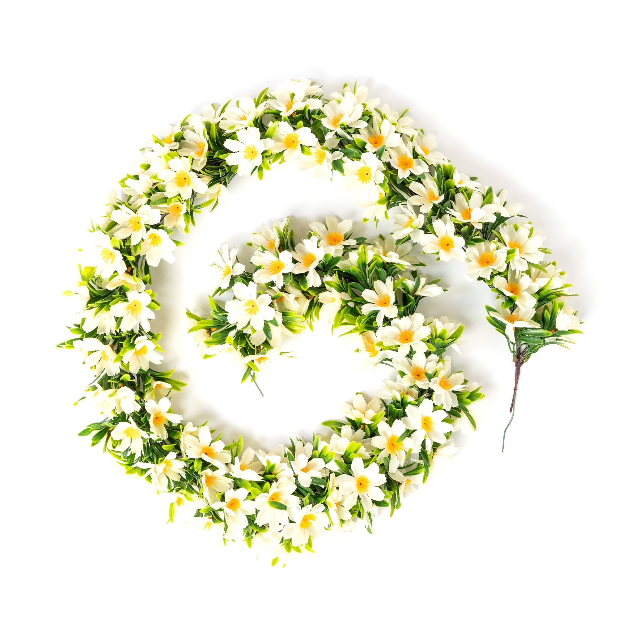 ELITE FLORAL Artificial Narcissus Daffodil Garland
