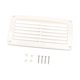 thumbnail image 2 of Rejilla de ventilación de escape con lamas para embarcaciones, repuesto eficiente y multiusos. Blanco, 2 of 8