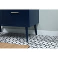 thumbnail image 5 of Elegant Decor Boise 42" Modern MDF Bathroom Vanity with Backsplash in Blue, 5 of 8