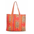 thumbnail image 6 of HandBlock Print Quilted Shoulder Bags Beach Tote, 6 of 11
