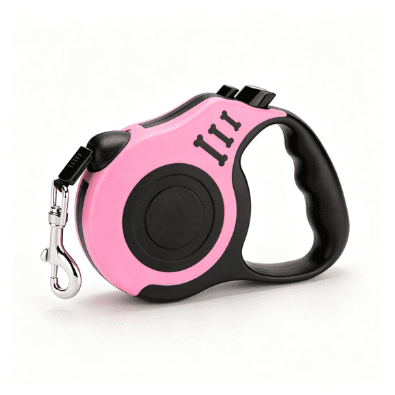 GASTROPOD Retractable Dog Leash 10Ft, Free Expandable Leash for Small Dogs Up to 22Lbs, Easy-Adjust Lock & Anti-Slip Handle for Safe Walks Dog Leash for Small Dogs