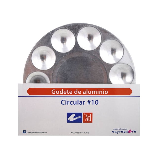 Godete Circular De Aluminio Con 10 Cavidades ATL
