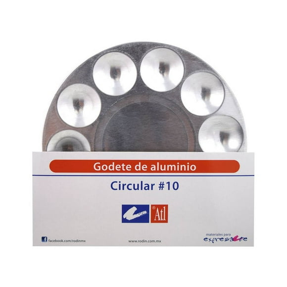 Godete Circular De Aluminio Con 10 Cavidades ATL