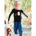 thumbnail image 2 of Cute Ghost W Marshmallows Long Sleeve Toddler -Image by Shutterstock,  4 Toddler, 2 of 4
