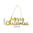 thumbnail image 3 of Fwttom Merry Christmas Signs, Colorful Doorplates Merry Christmas Wooden Letter Hangings, Hangings Christmas Ornaments for Christmas Tree Decorations & Window Decor, 3 of 6