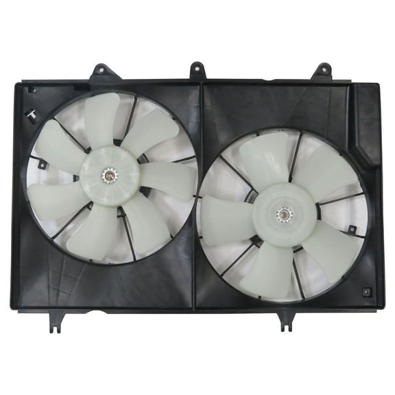 TYC 623390 Dual Radiator and Condenser Fan Assembly
