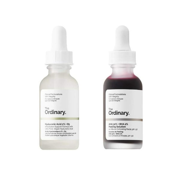 Solución Hidratante y Exfoliante THE ORDINARY AHA 30% + BHA 2%