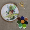 thumbnail image 3 of Yiailnter Fil de Coton Couleurs Foncées pour Crochet, 18 Pcs, 3 of 8