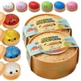 thumbnail image 1 of Mystery Dumpling Squishy Box,10 Colors Random Sent Slow Rising Glitter Squishies Dumpling Toy,Bun Bao Stress Balls Fidget Sensory Toy with Food Steamer Stretchy Surprise Toys for Teens Adults, 1 of 8