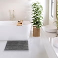 thumbnail image 3 of Alfombra de Baño Hearth & Harbor Chenille Gris 43x61 cm, 3 of 9