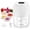 White-FOur-Blade Head, variant on Garlic Crusher, Electric Garlic Chopper, USB Rechargeable Mini Prep Food Processor, 2026 Upgrade Vegetable,Fruit Chopper for Kitchen(White-FOur-Blade Head)