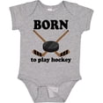 thumbnail image 3 of Inktastic Future Hockey Player Born to Play Hockey Boys Baby Bodysuit, 3 of 5