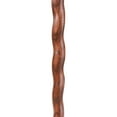 thumbnail image 4 of Brazos Twisted HitchHiker Red Oak Wood Walking Stick 58 Inch Height, 4 of 4