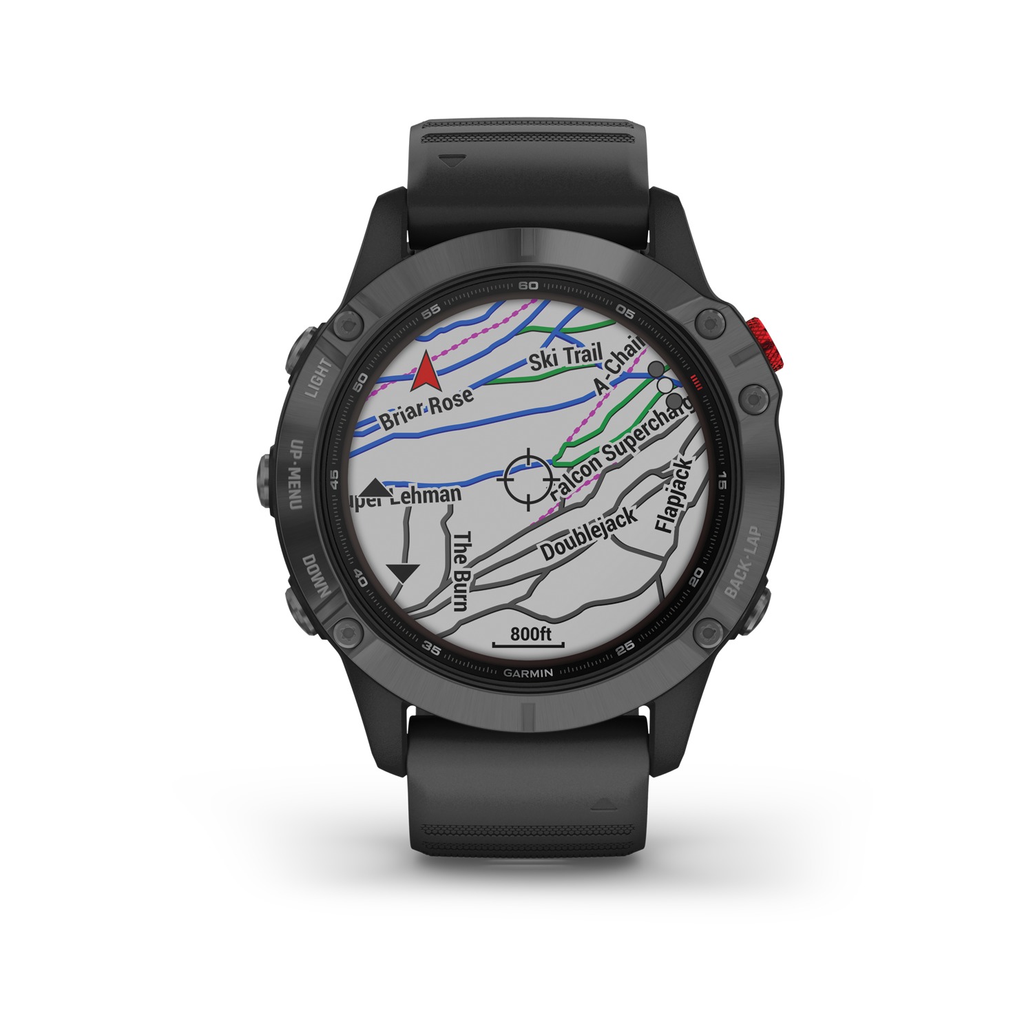 fēnix 6 Pro Solar, Slate Gray with Black Band