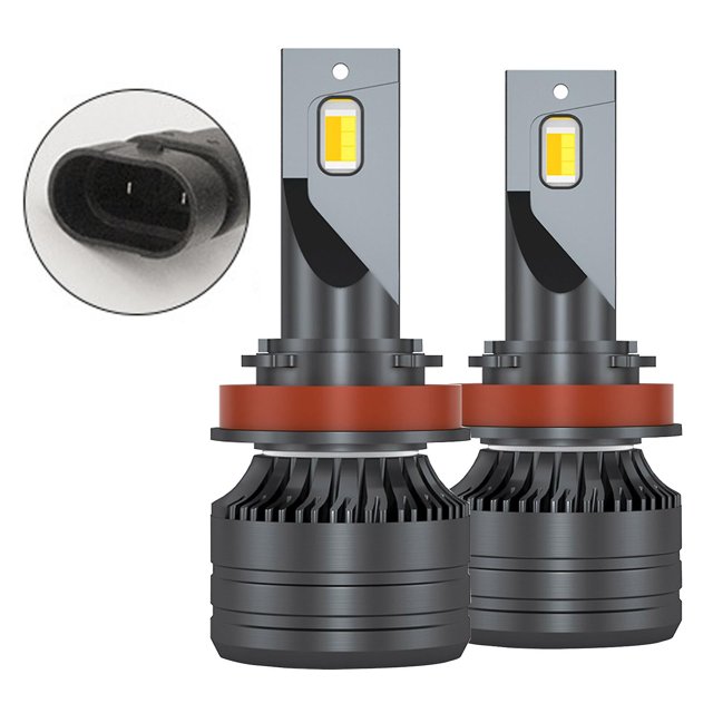6V 1 par de faros Led para coche, bombilla antiniebla de alta potencia H4 H7 H11 H1 Hb4 Hb2 Single Hb3
