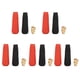 thumbnail image 1 of uds enchufe rápido 10-25 cuadrado estilo europeo conector de máquina de soldadura largo tipo Rojo Negro, 1 of 9