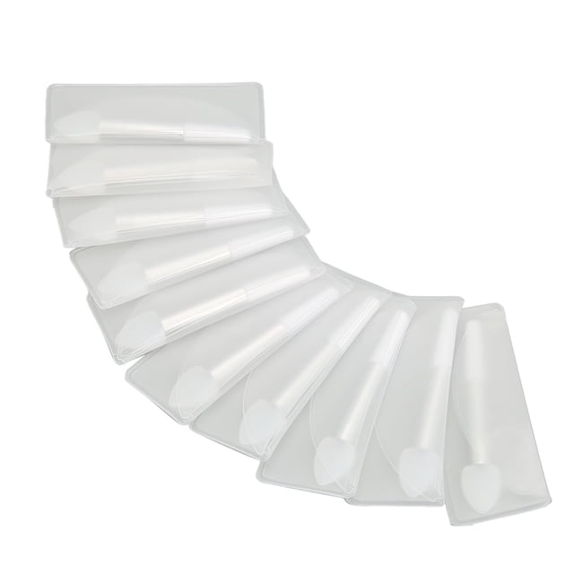 Mini brocha de maquillaje de silicona ANGGREK 10 piezas versátiles para uso diario