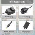 thumbnail image 3 of Norward Charger Compatible with Pool Blaster Pool Vacuum, Replacement for Pool Blaster Max, Max Li, Max Li HD, Millenium Li,Volt FX-8 Li and iVAC 360 Li Pool vacuums Power Cord,5.9FT, 3 of 6