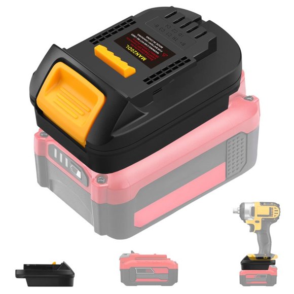 Battery Adapter MAN20DL for Craftsman V20 New 20V Lithium Batteries(NOT Old 20V) Convert To for DeWalt 20V MAX XR Cordless Tools