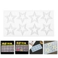 thumbnail image 4 of TEHAUX Star Shaped Silicone Mold White for Baking Chocolates and Cookies, 4 of 8