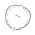 thumbnail image 2 of UPGRATOR Collar Choker Con Hueso De En Plateado, 2 of 7