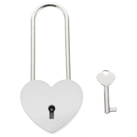 MasteelfCA 1 Pce Cadenas en Forme de Cœur pour Mariage Fournitures de Voyage