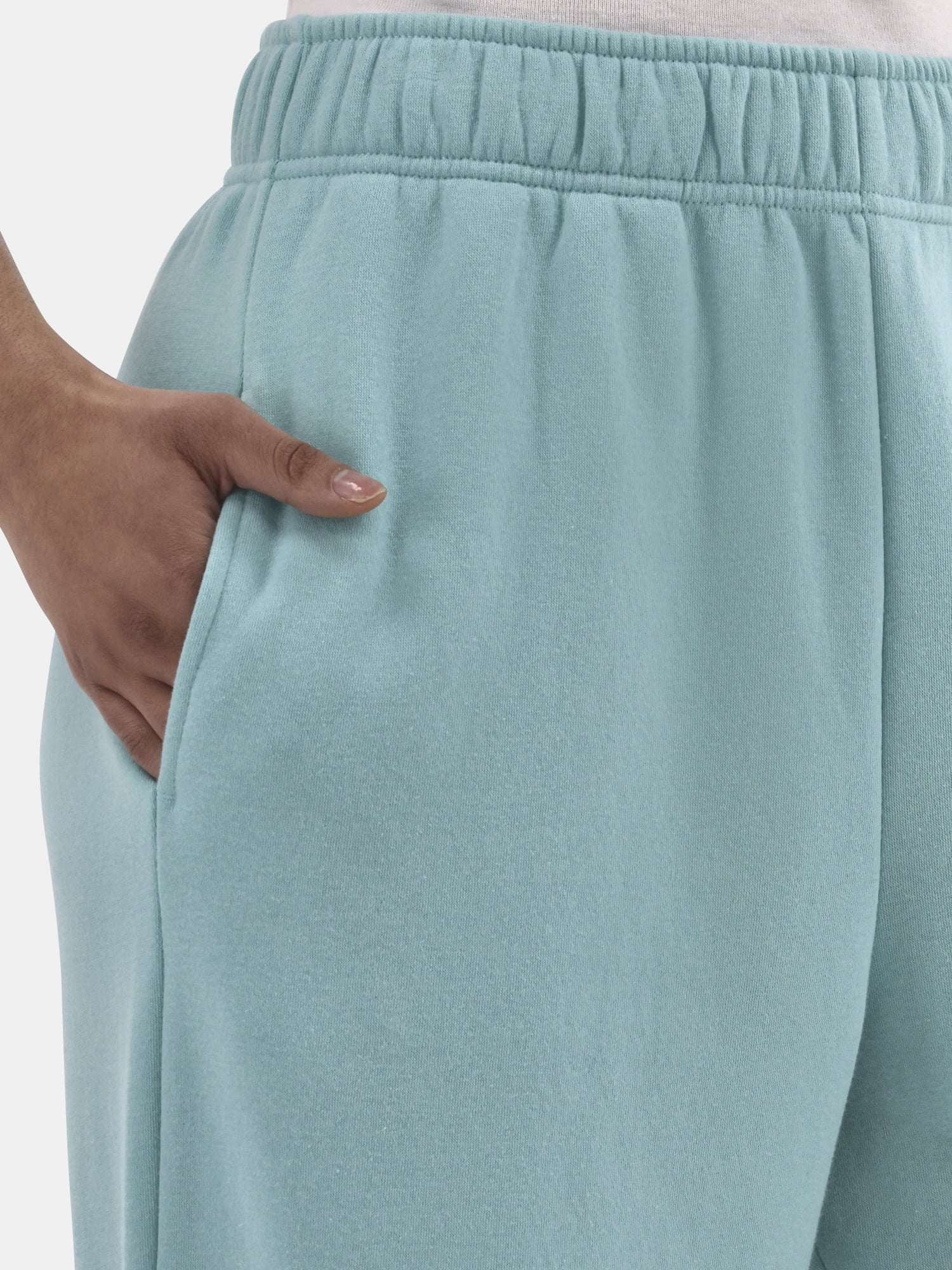No Boundaries Soft Fleece Wide Leg Pants, 30” Inseam, 1 or 2-Pack, Women’s XXS-4X