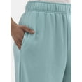 thumbnail image 4 of No Boundaries Soft Fleece Wide Leg Pants, 30” Inseam, 1 or 2-Pack, Women’s, 4 of 4