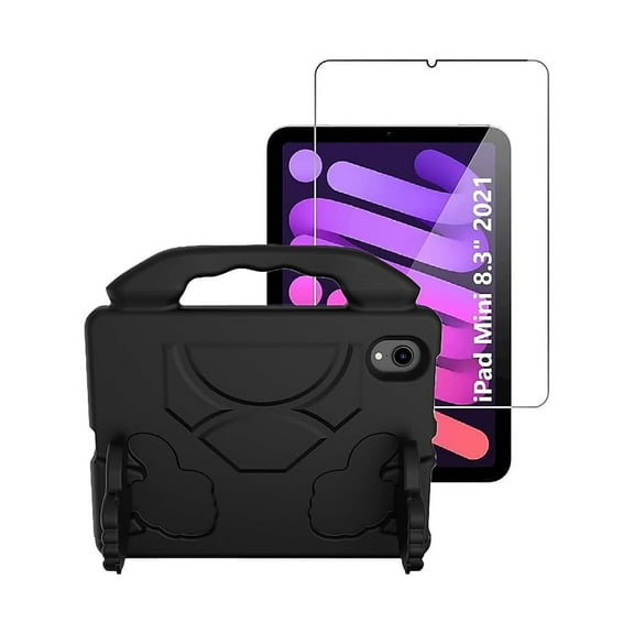 SaharaCase Apple iPad mini A17 Pro & 6th Generation 2021 Protection Bundle KidProof Case with