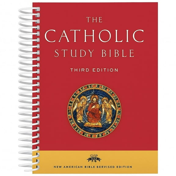 Catholic Study Bible-Nabre, (Spiral Bound)