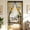 110x210cm / 43.31x82.68 in, variant on Magnetic Screen Door Sunflower Pattern Reinforced Mesh Door Screen Hands Free Magnetic Closure Hook & Loop Installation for Porch Balcony Front Door Self Sealing Left & Right Side Opened Pet-friendly