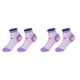thumbnail image 3 of Eigraketly Calcetines al aire libre Mujeres Hombres Elástico Camping Senderismo Pesca Calcetines que absorben la humedad, rojo y morado claro y M rojo y morado claro METRO 2piezas, 3 of 6