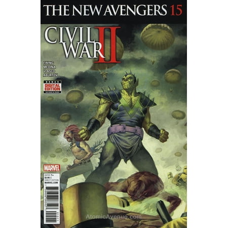 New Avengers (4th Series) #15 VF ; Marvel Comic Book