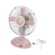 thumbnail image 2 of Mini ventilador de escritorio, ventiladores portátiles personales, ventilador de aire fresco para interiores, 2 velocidades, refrigeración pequeña Rosa claro, 2 of 9