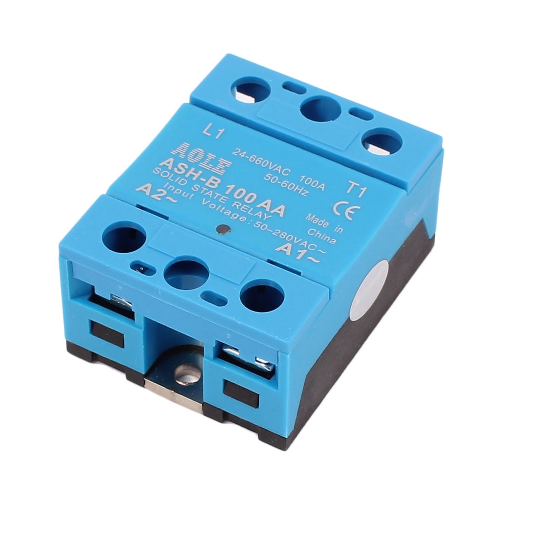 50280VAC to 660VAC 100A Single Phase Solid State Relay AC to AC Relay