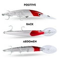 thumbnail image 3 of Graflsoa DW358 PROBEROS Saltwater Minnow Lure, 17cm Plastic Hard Bait, 27g, Multiple Color Options (E), 3 of 6