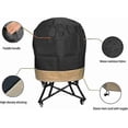 thumbnail image 4 of 70cm x 56cm (H) Grill Cover for Large Big Green Egg, Kamado Joe Classic, Pit Boss K22, Louisiana K22, etc., 4 of 5
