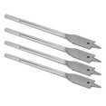 thumbnail image 4 of Brocas De Espada, Brocas Planas De Paleta De Acero Con Alto Contenido De Carbono, Alta Dureza Y Duraderas Para El Hogar Para Carpintería, 4 of 7