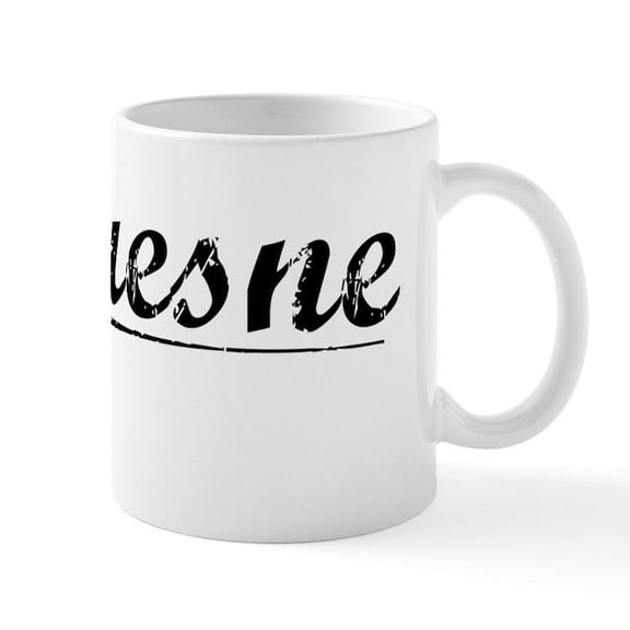 CafePress - Duquesne, Vintage Mug - 11 oz Ceramic Mug - Novelty Coffee Tea Cup