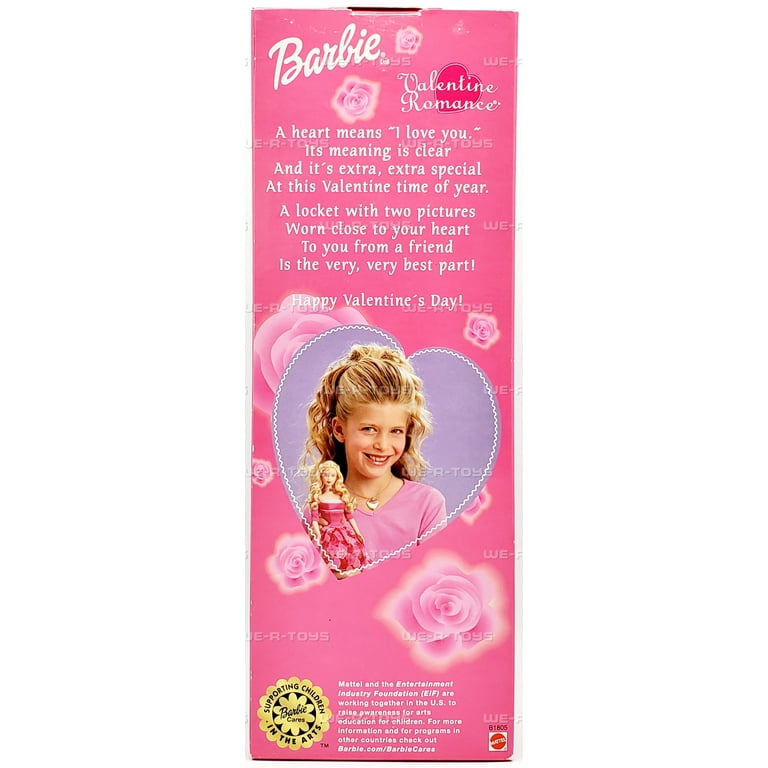 Valentine Romance Barbie Doll 2003 Mattel B1805 with