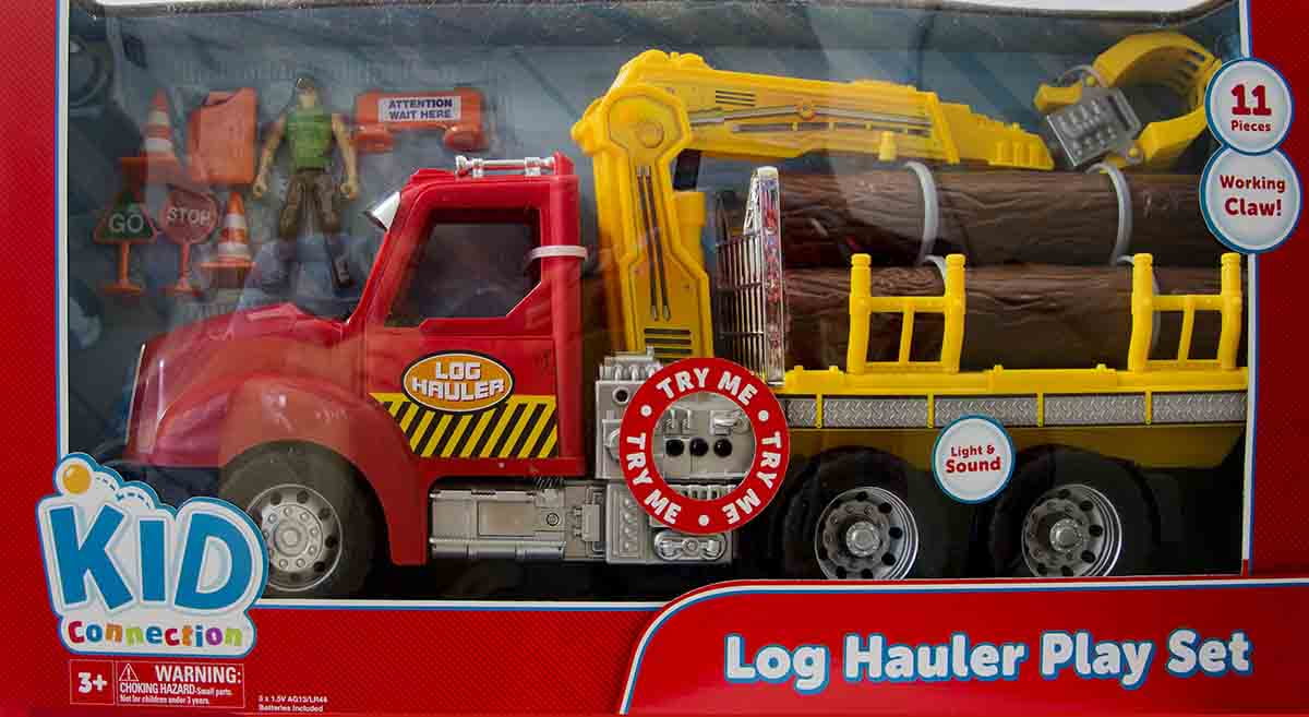 logging truck toy walmart