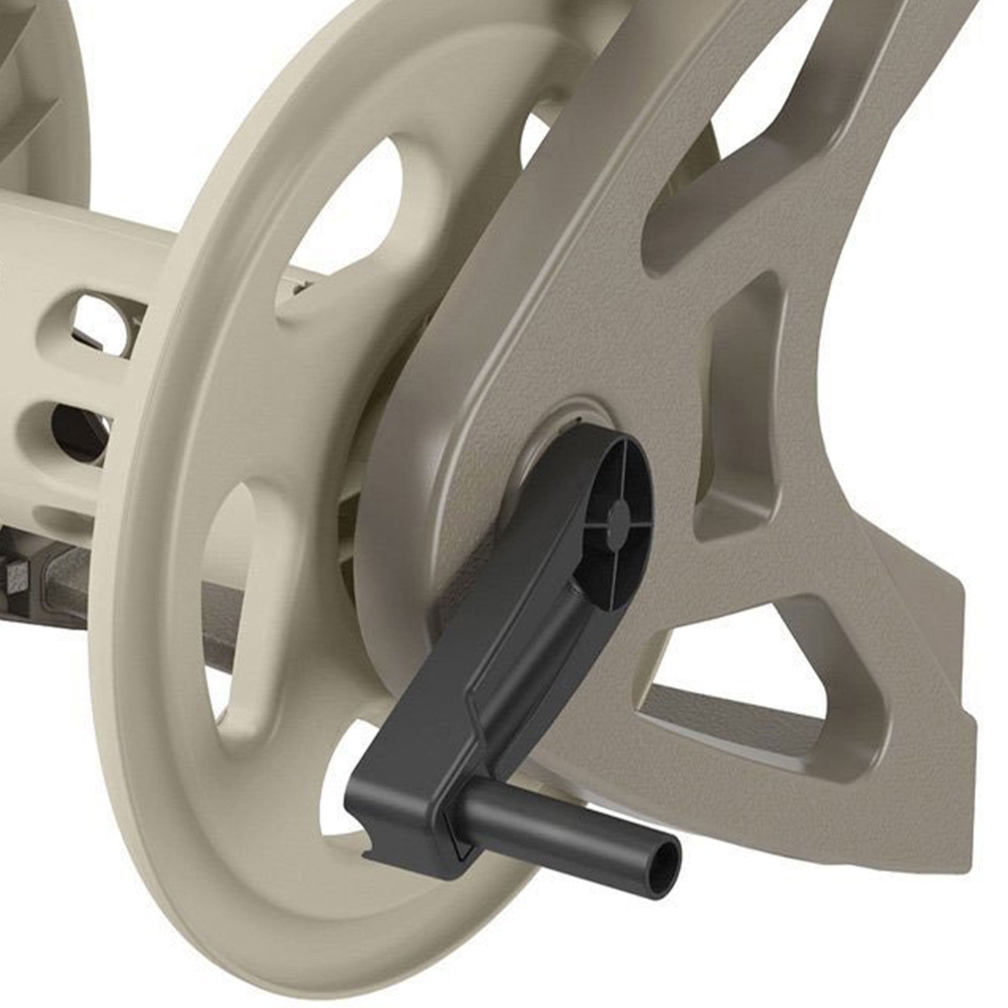 Suncast Handler 200ft. Plastic Wall-Mounted Garden Hose Reel (2 Pack)