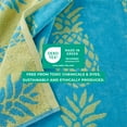 thumbnail image 4 of 100% Cotton Jacquard 2 Pack 30" x 60" Printed Beach & Pool Towels, 4 of 6