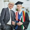 America and Texas Flag Graduation Stole, Graduation Sash Class of 2025