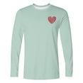 thumbnail image 3 of Ceisia Men Casual Fashion Printing Pullover T-Shirt Long Gift Sleeve Round-Neck Valentine's Day Tops, 3 of 5