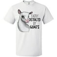 thumbnail image 3 of Inktastic Easily Distracted by Goats Cute Goat T-Shirt, 3 of 5