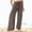 Brown, variant on SIYUDAN Womens Pants Pants For Women Casual Hot Pink Adult Pants Loose Pants Women Trousers High Waisted With Pockets Women'S Fall Pants
