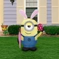 thumbnail image 2 of National Tree Company 48 in. Inflatable Easter Minion Stuart - 48 in, 2 of 3